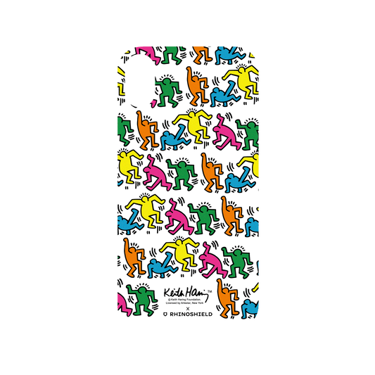 RhinoShield X Keith Haring Mod NX iPhone XR Case - Dancing Figures Backplate