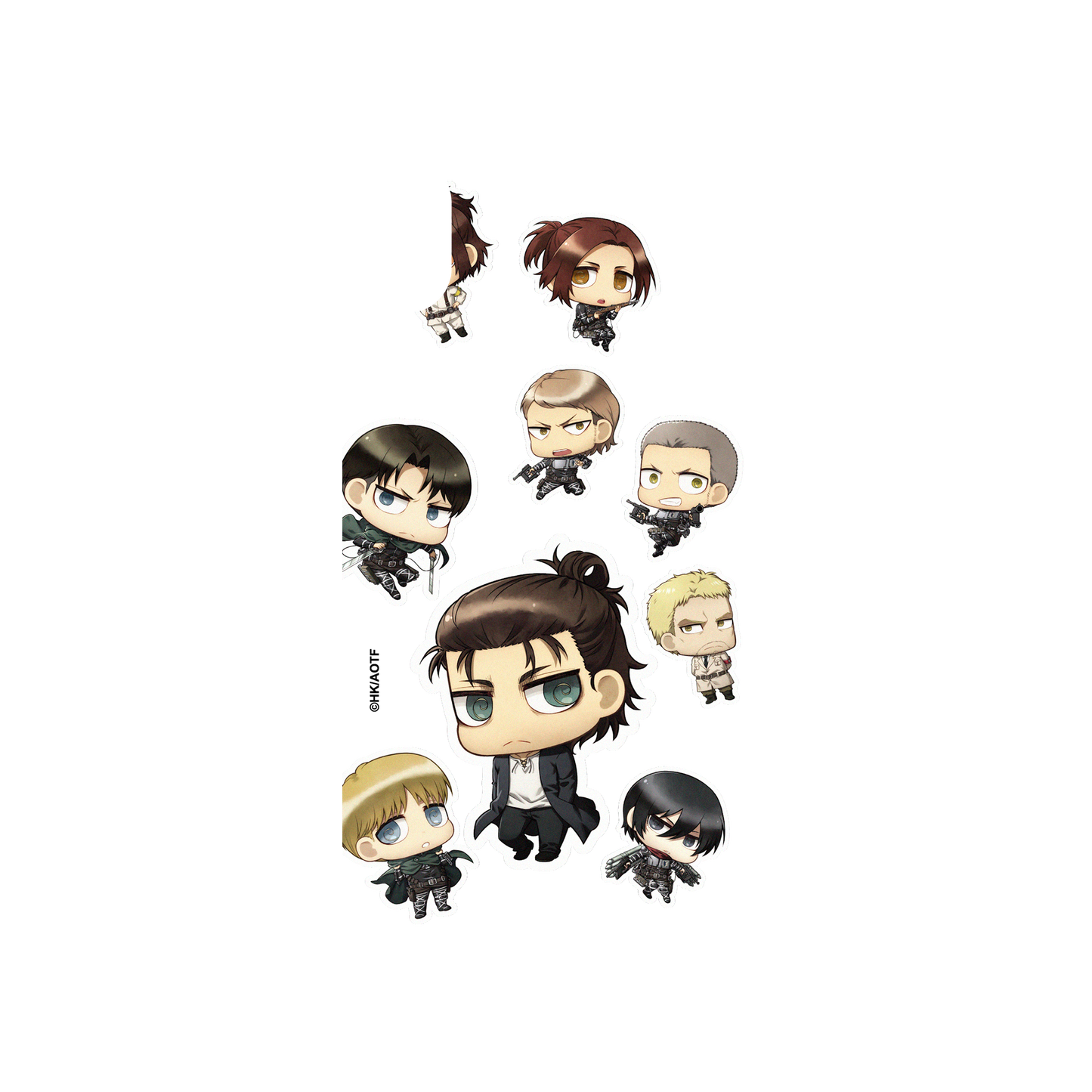 RhinoShield X Attack on Titan Mod NX iPhone XR Case - Attack on Titan - Chibi Backplate