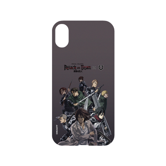 RhinoShield X Attack on Titan Mod NX iPhone XR Case - Group - Season 4 Backplate