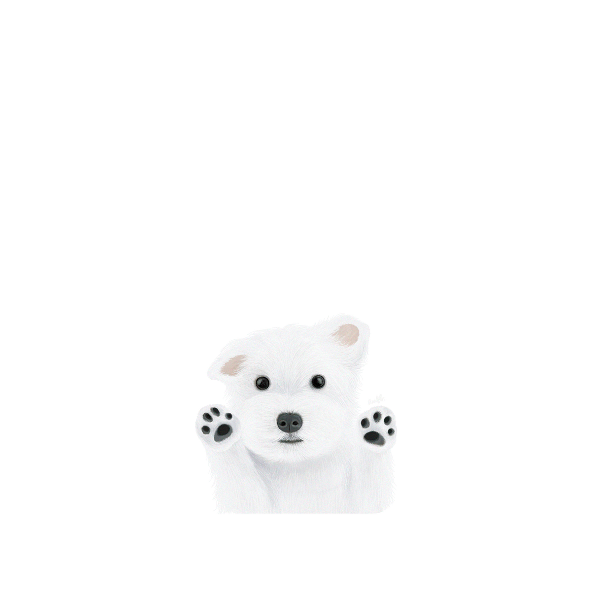 RhinoShield Mod NX iPhone XS Max Case: Original Designs - Puppy Love Backplate