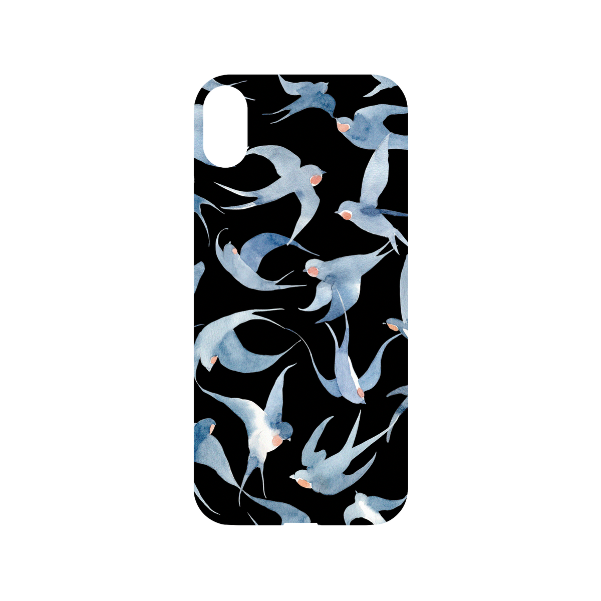 RhinoShield X Liang Feng Mod NX iPhone XS Max Case - Dancing swallows Backplate