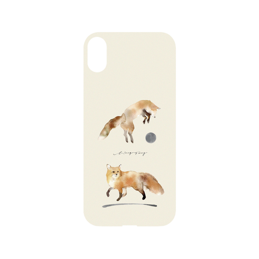 RHINOSHIELD X Liang Feng Mod NX iPhone XS Max Case - foxes Backplate