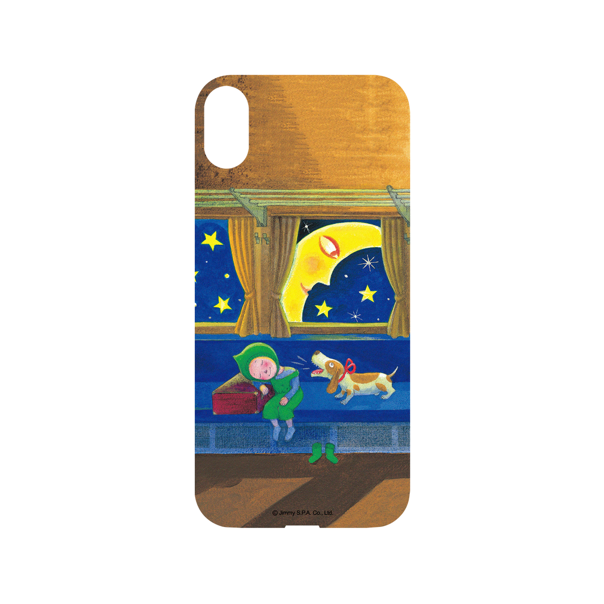 RhinoShield X Jimmy Mod NX iPhone XS Max Case - Kiss & Goodbye - Sleeping at Night Backplate