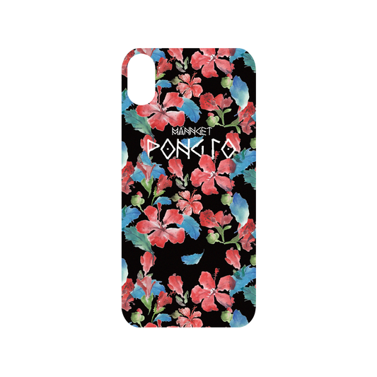 RhinoShield X WasangShow Mod NX iPhone XS Max Case - WAWA - Hibiscus Flower Black Backplate