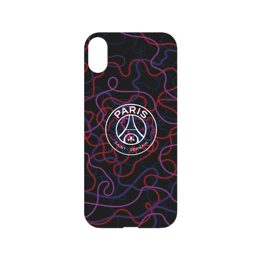 RHINOSHIELD X PSG Mod NX iPhone XS Max Case - Paris Saint-Germain Neon Logo Backplate