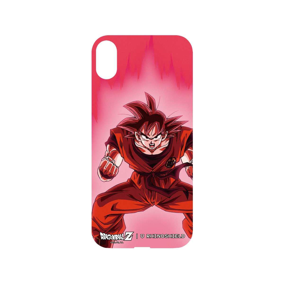 RhinoShield X Dragon Ball Z Mod NX iPhone XS Max Case - Goku - Kaio-ken Backplate