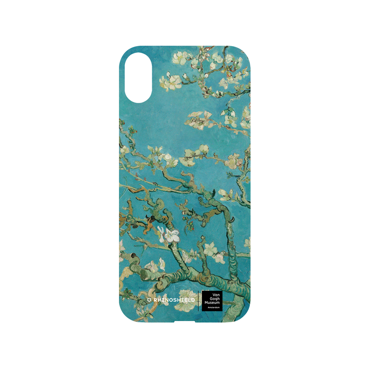 RhinoShield X Van Gogh Museum Mod NX iPhone XS Max Case - Almond Blossom Backplate