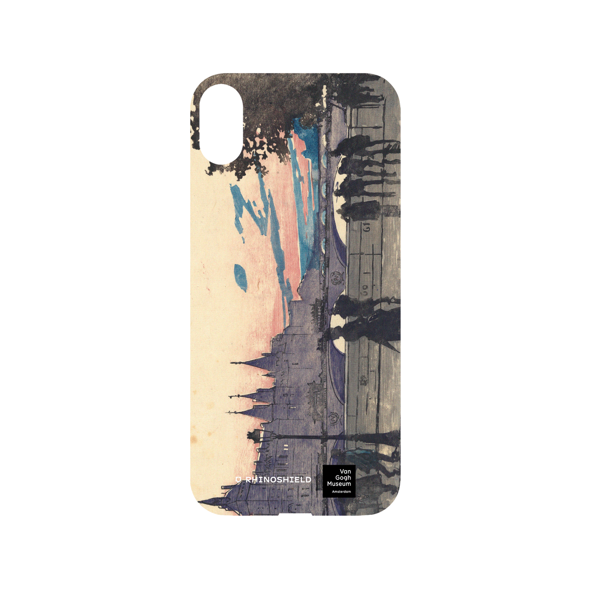 RHINOSHIELD X Van Gogh Museum  Mod NX iPhone XS Max Case - The Palais de Justice - Auguste Lepère Backplate