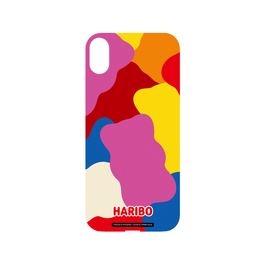 RhinoShield X Haribo Mod NX iPhone XS Max Case - Colorful Silhouettes Backplate