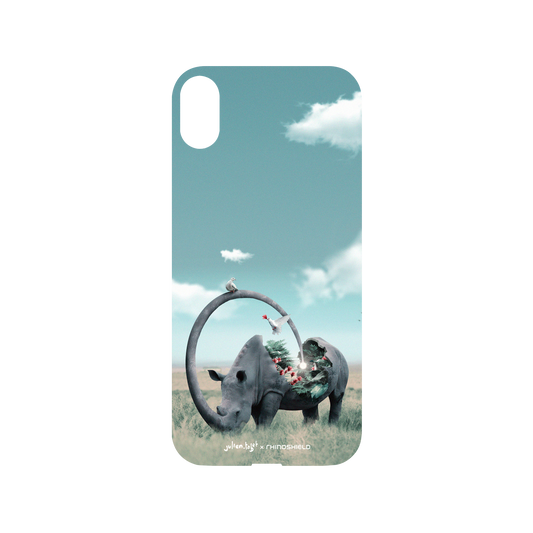 RhinoShield X Julien Tabet Mod NX iPhone XS Max Case - Secret Garden Backplate