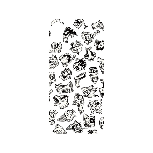 RhinoShield X Lei Melendres Mod NX iPhone XS Max Case - Monster Head Collection Backplate