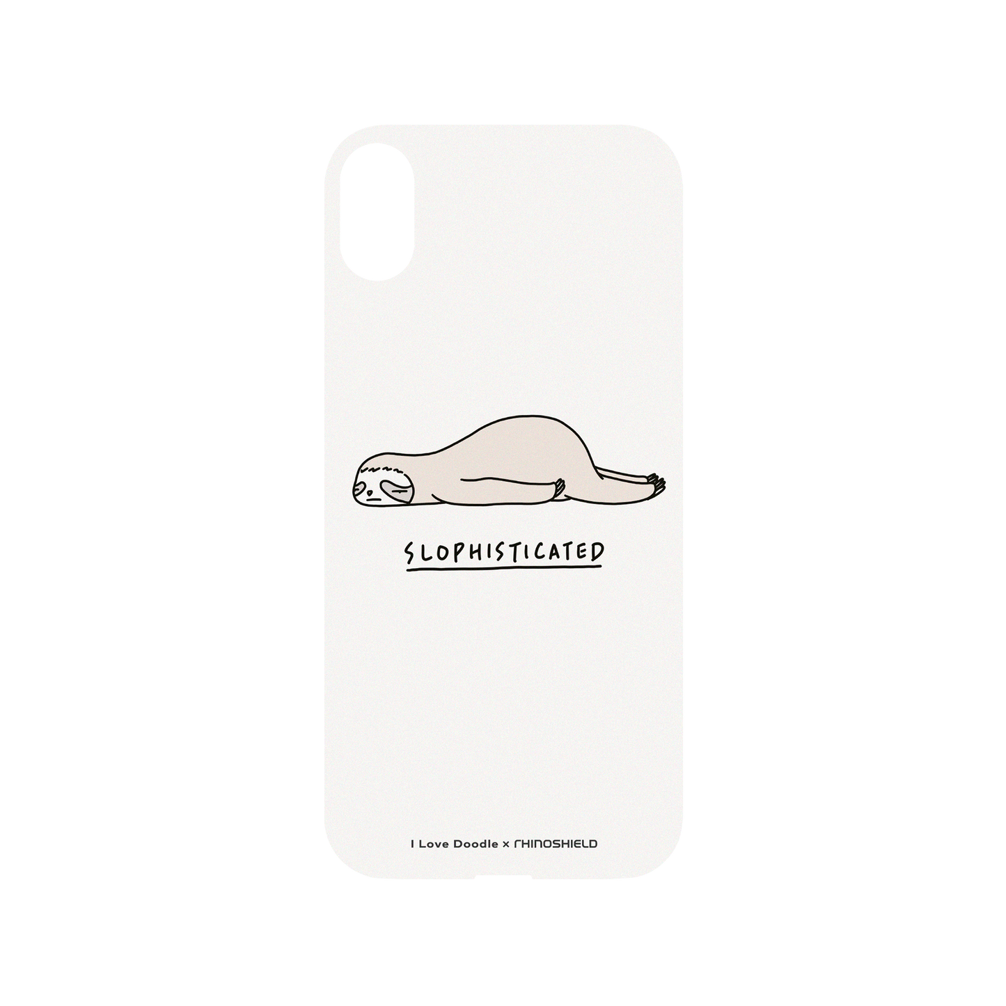 RhinoShield X I Love Doodle Mod NX iPhone XS Max Case - Slophisticated Backplate
