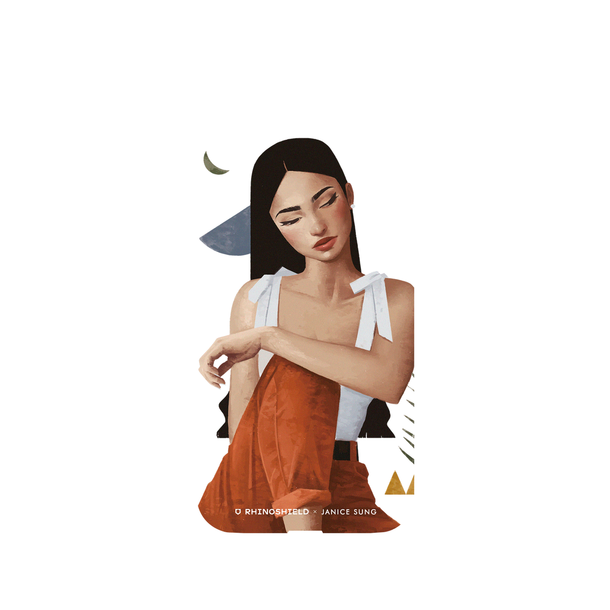 RhinoShield X Janice Sung Mod NX iPhone XS Max Case - Citrus Backplate