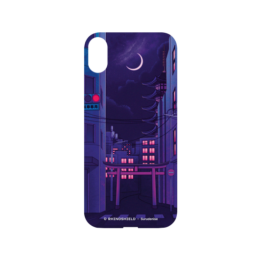 RhinoShield X Surudenise Mod NX iPhone XS Max Case - Tokyo Night Backplate