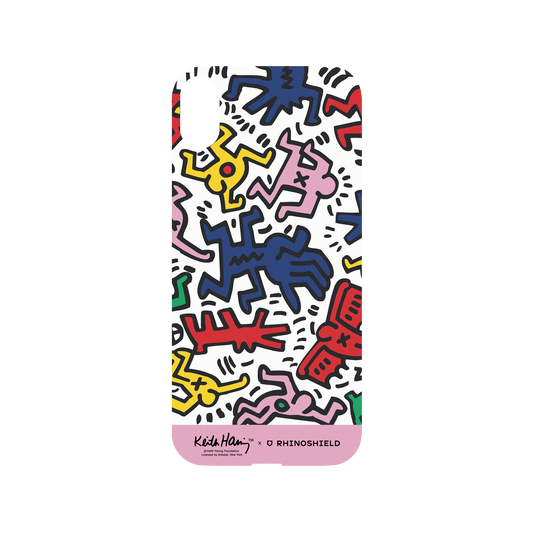 RhinoShield X Keith Haring Mod NX iPhone XS Max Case - Icons Backplate