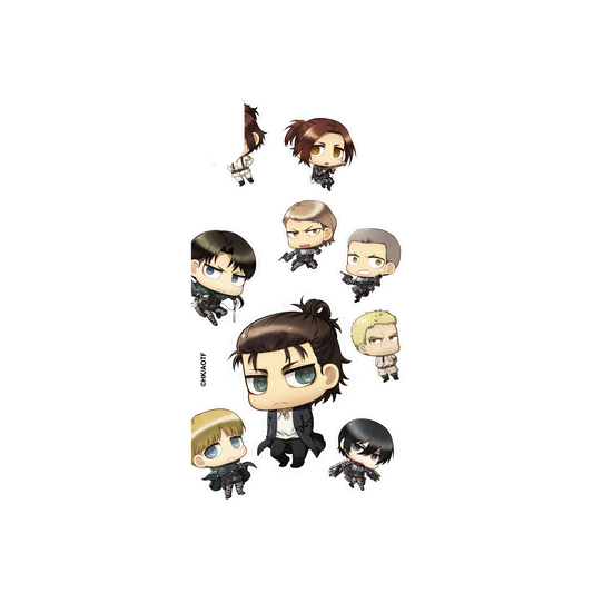 RhinoShield X Attack on Titan Mod NX iPhone XS Max Case - Attack on Titan - Chibi Backplate