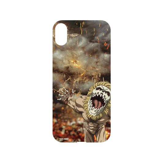 RhinoShield X Attack on Titan Mod NX iPhone XS Max Case - Jaw Titan Backplate