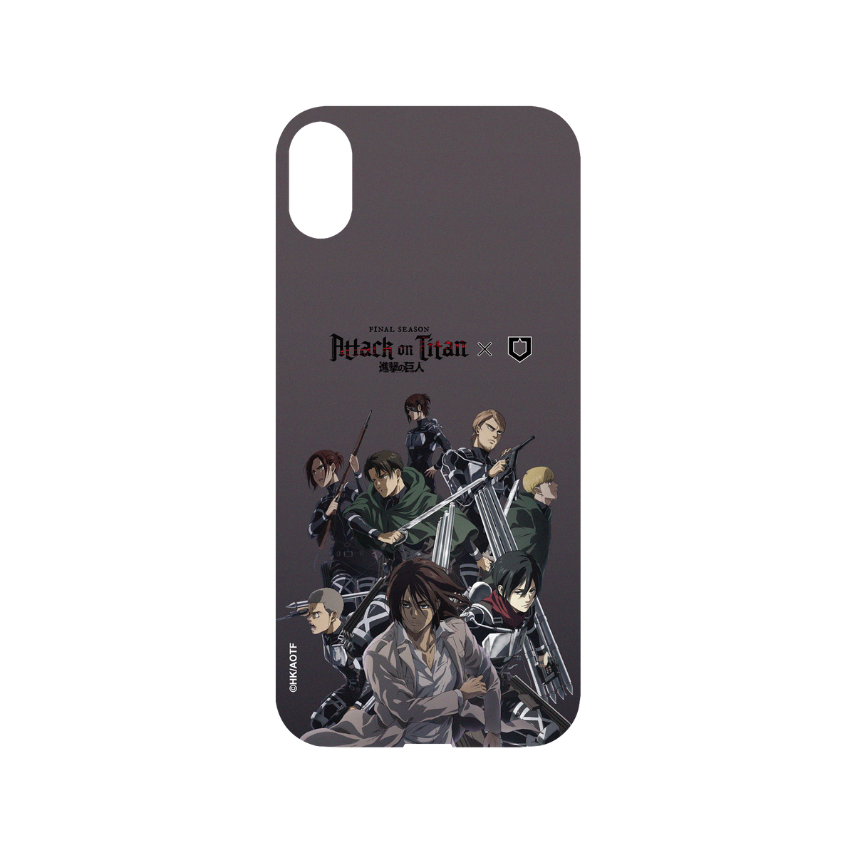 RhinoShield X Attack on Titan Mod NX iPhone XS Max Case - Group - Season 4 Backplate
