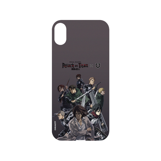 RhinoShield X Attack on Titan Mod NX iPhone XS Max Case - Group - Season 4 Backplate