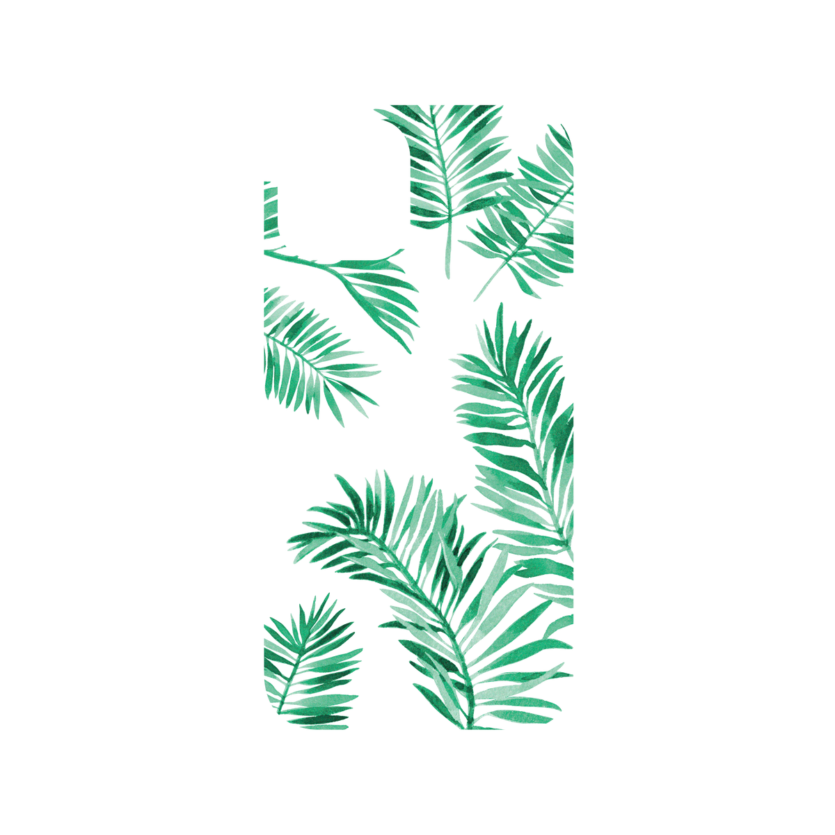 RhinoShield Mod NX iPhone 11 Pro Case: Original Designs - Fern In The Jungle Backplate