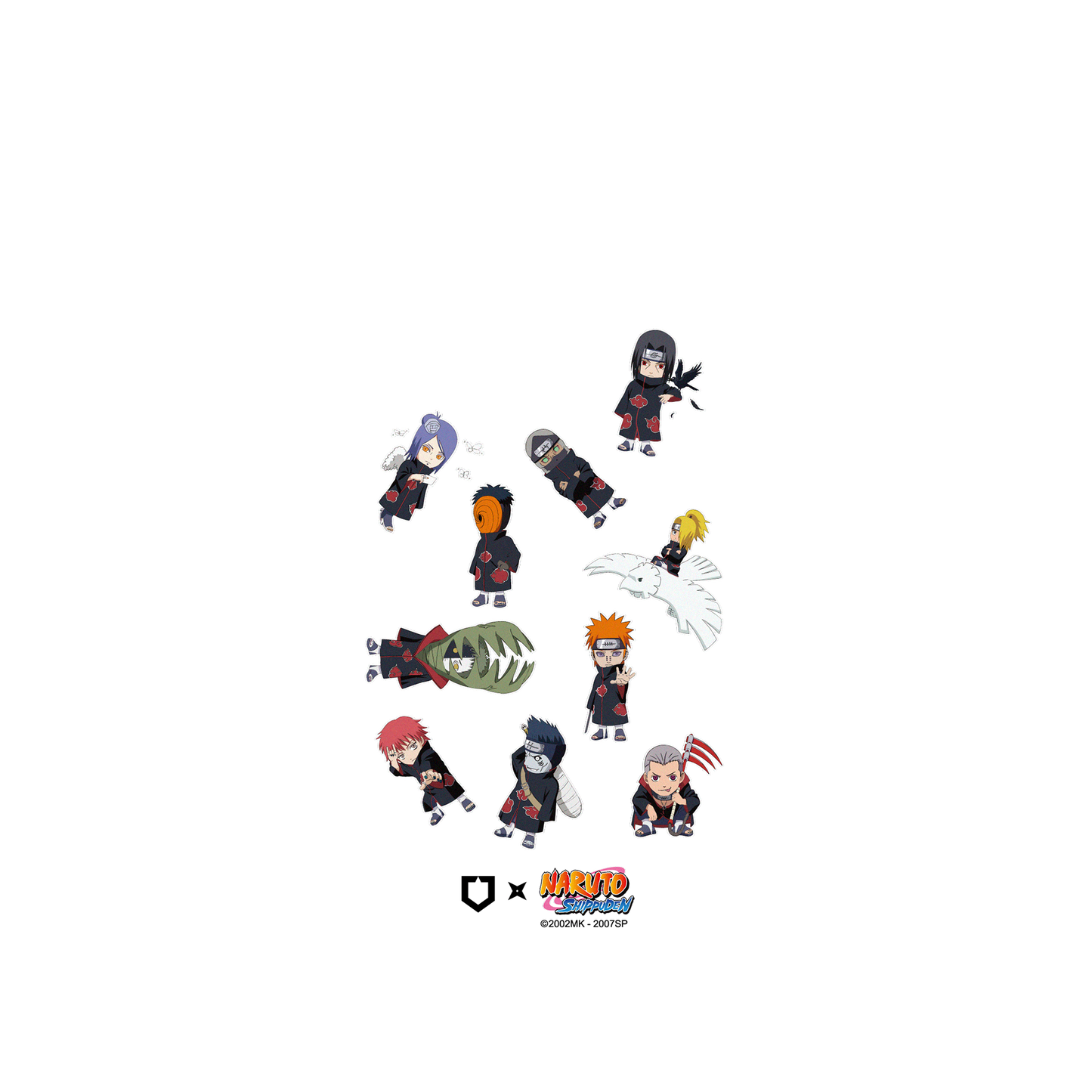 RhinoShield X Naruto Shippuden Mod NX iPhone 11 Pro Case - Chibi - Akatsuki Backplate