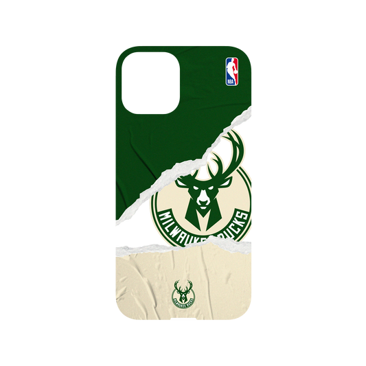 iPhone 11 Pro 犀牛盾Mod NX聯名設計款邊框背蓋兩用手機殼 NBA - 熱血系列-密爾瓦基公鹿 Milwaukee Bucks - Sweat and Tears