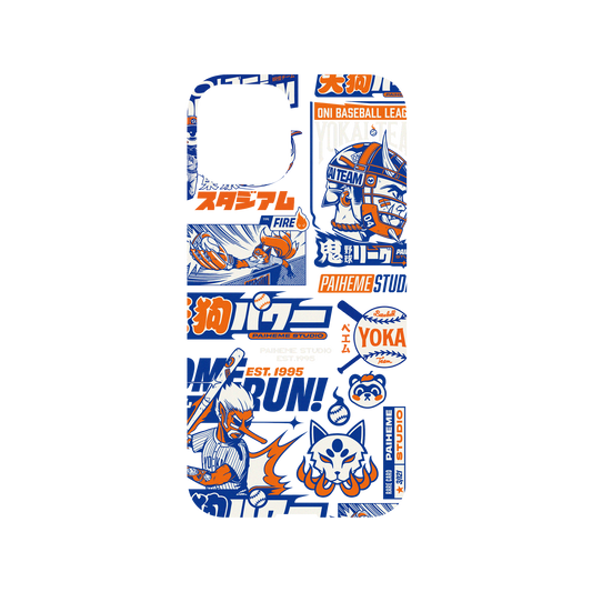 RHINOSHIELD X Paiheme Studio Mod NX iPhone 11 Pro Case - Yokai Baseball Mix Backplate