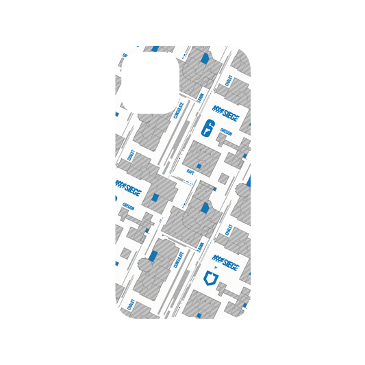 RhinoShield X 6: Siege Mod NX iPhone 11 Pro Case - Map - Blue Backplate