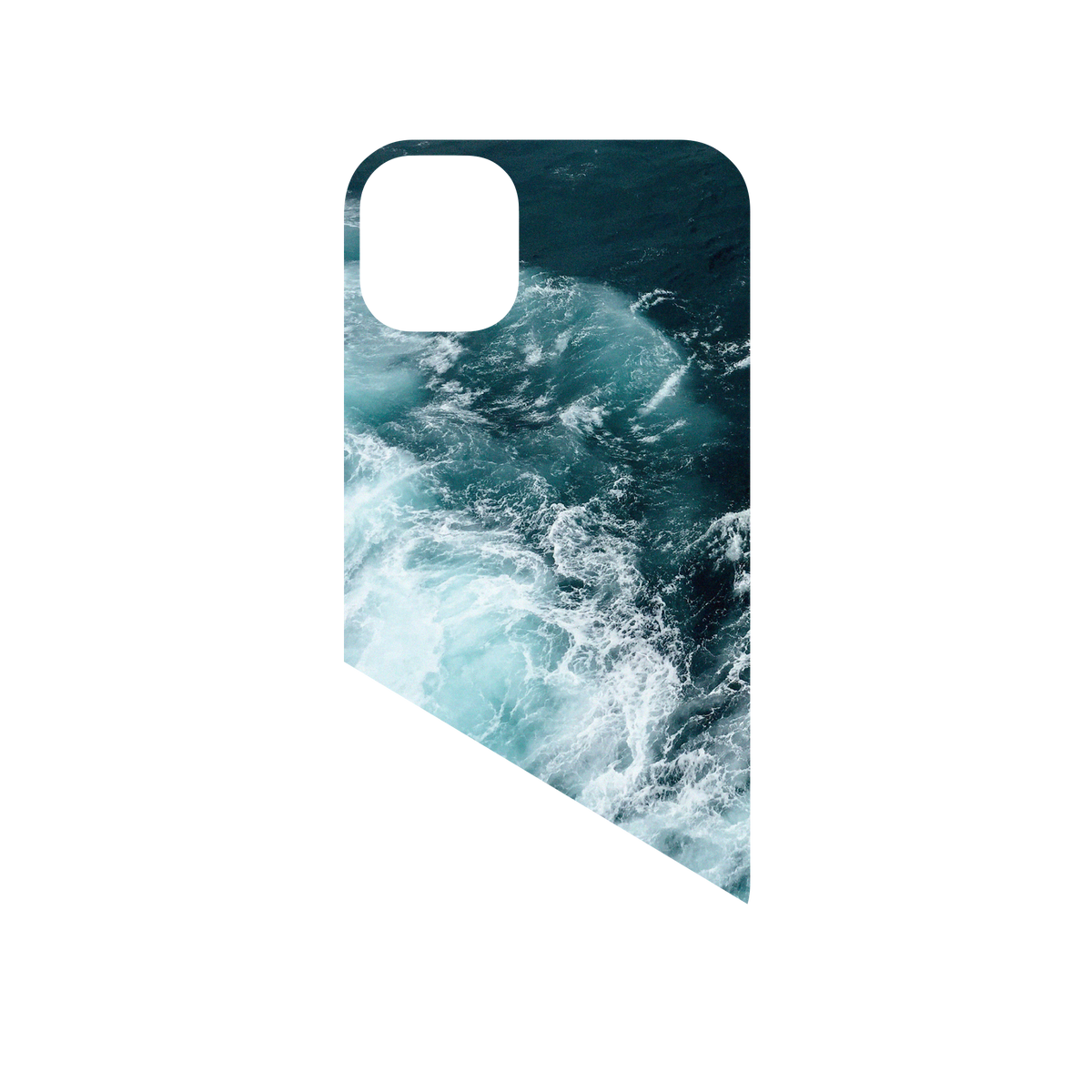 RhinoShield Mod NX iPhone 11 Case: Original Designs - Rushing Waves Backplate