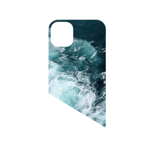RhinoShield Mod NX iPhone 11 Case: Original Designs - Rushing Waves Backplate