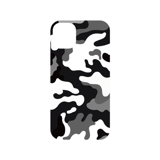 RhinoShield Mod NX iPhone 11 Case: Original Designs - Telo Mimetico B&W Camo Backplate