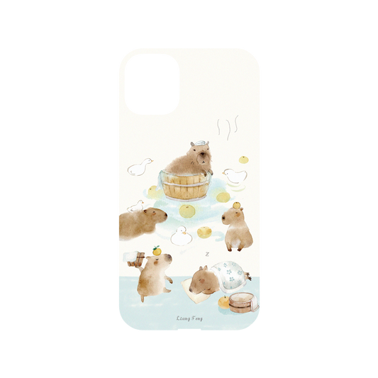 RHINOSHIELD X Liang Feng Mod NX iPhone 11 Case - capybaras Backplate