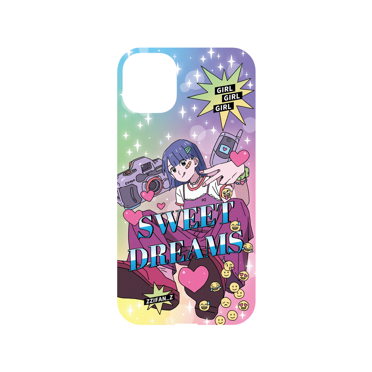 iPhone 11 犀牛盾Mod NX聯名設計款邊框背蓋兩用手機殼 Zzifan_z - 千禧女孩
