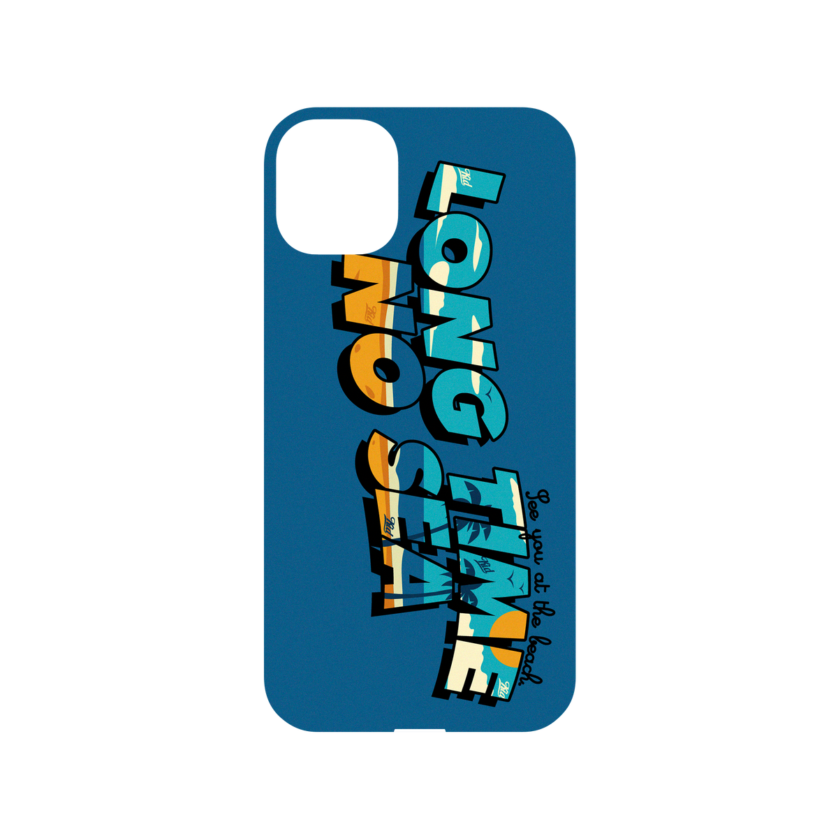 iPhone 11 犀牛盾Mod NX聯名設計款邊框背蓋兩用手機殼 KID - LONG TIME NO SEA 沙灘款
