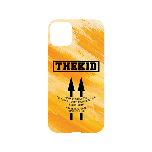 iPhone 11 犀牛盾Mod NX聯名設計款邊框背蓋兩用手機殼 KID - THEKID-黃雙箭頭款