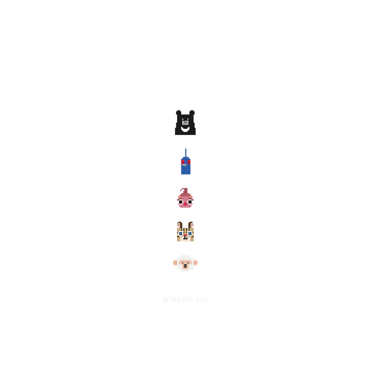 iPhone 11 犀牛盾Mod NX聯名設計款邊框背蓋兩用手機殼 臺灣吧 - 8-bit 黑啤與啤下組織