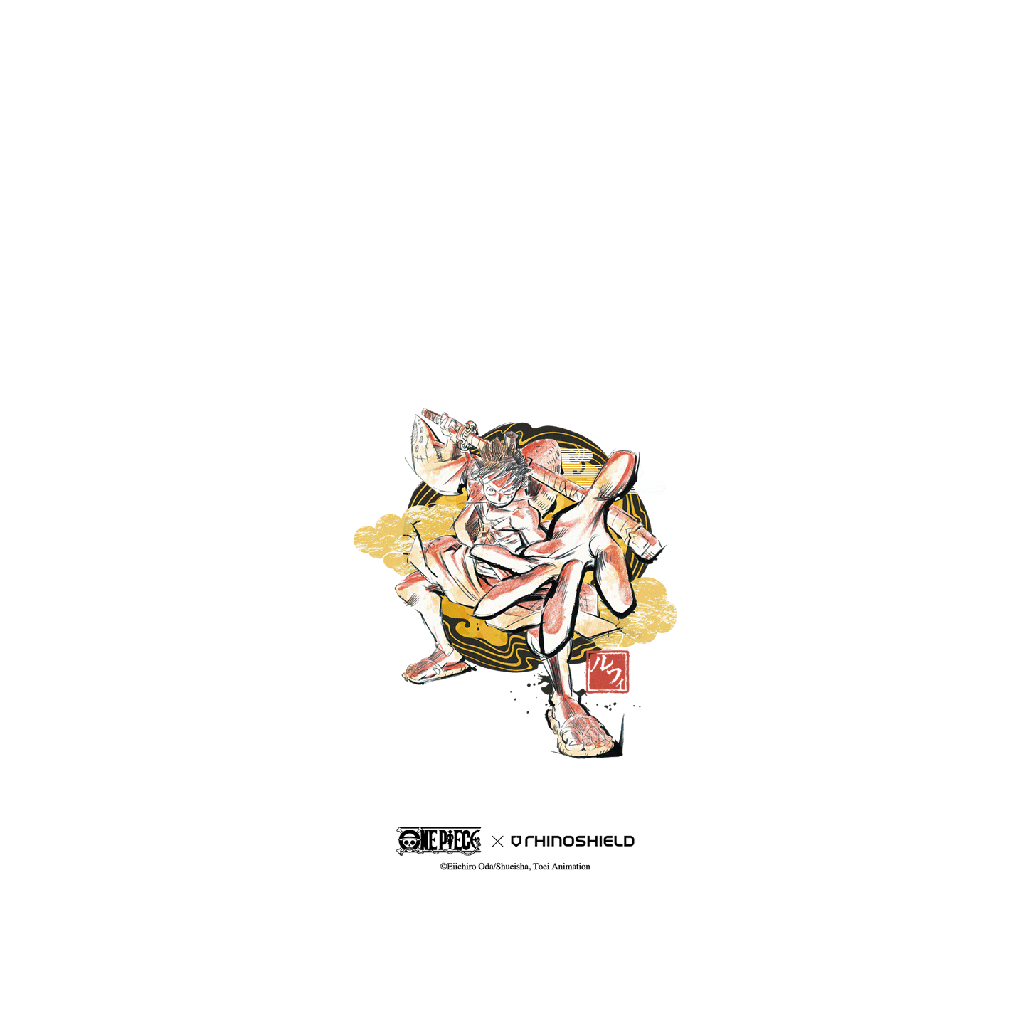 iPhone 11 犀牛盾Mod NX邊框背蓋兩用手機殼 One Piece - 和之國系列-魯夫 武士