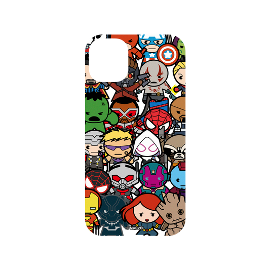 iPhone 11 犀牛盾Mod NX邊框背蓋兩用手機殼 Marvel 漫威 - 漫威英雄-復仇者聯盟 集合Q版