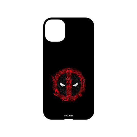 iPhone 11 犀牛盾Mod NX邊框背蓋兩用手機殼 Marvel 漫威 - 死侍-漫畫標誌