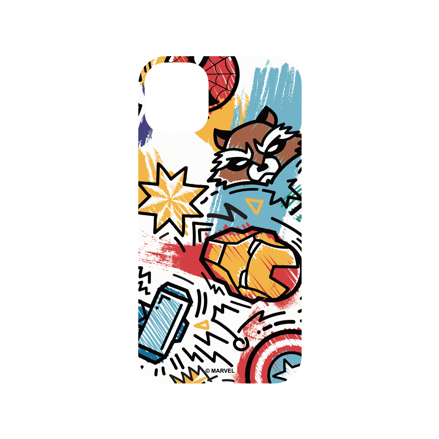 iPhone 11 犀牛盾Mod NX邊框背蓋兩用手機殼 Marvel 漫威 - 漫威英雄-復仇者聯盟-卡通風格