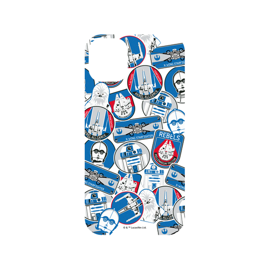 iPhone 11 犀牛盾Mod NX聯名設計款邊框背蓋兩用手機殼 StarWars 星際大戰系列 - Sticker-藍