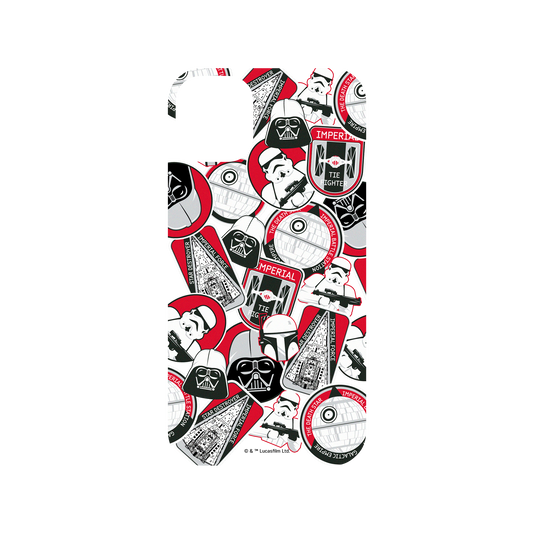iPhone 11 犀牛盾Mod NX聯名設計款邊框背蓋兩用手機殼 StarWars 星際大戰系列 - Sticker-紅