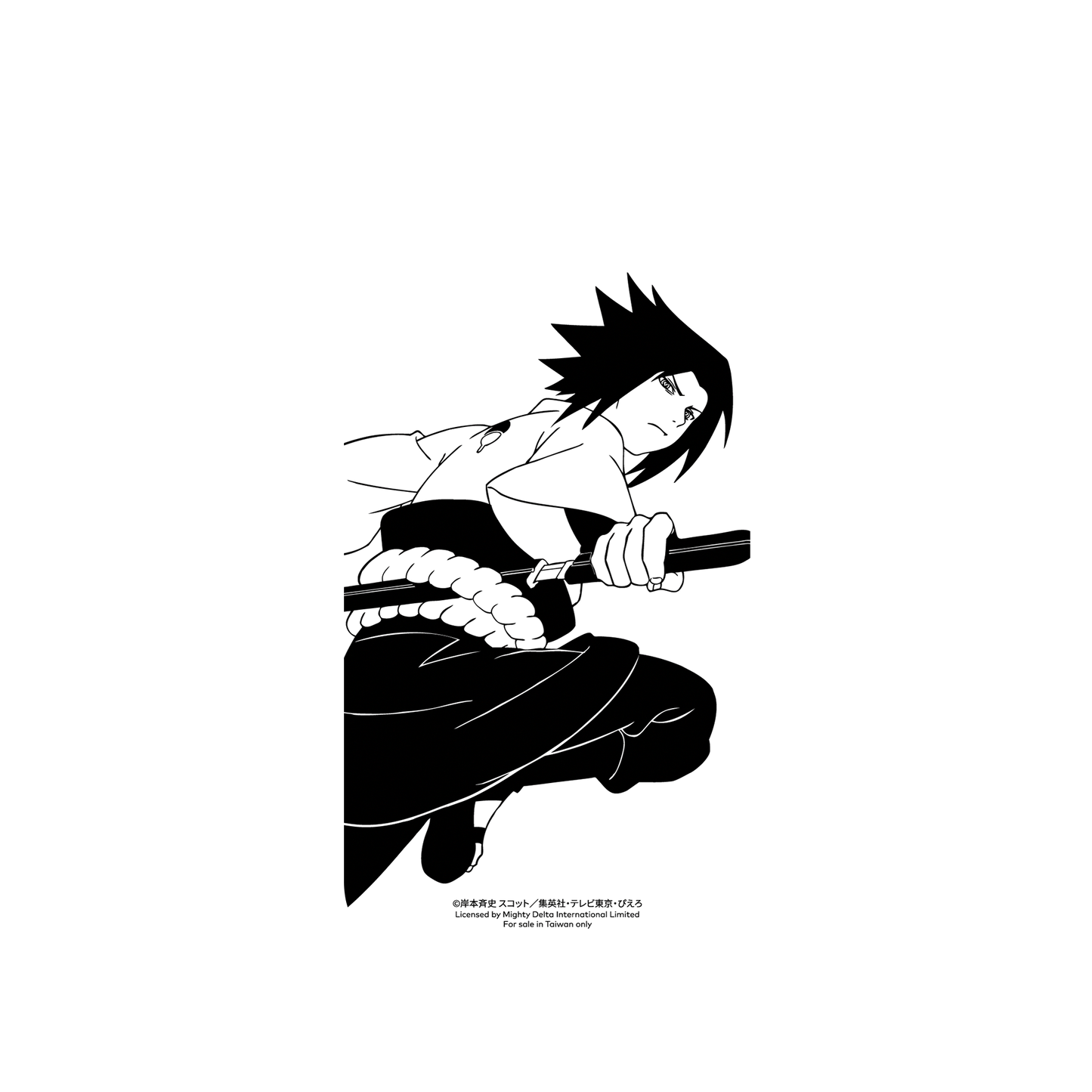 iPhone 11 犀牛盾Mod NX邊框背蓋兩用手機殼 火影忍者疾風傳 - 素描系列-Sasuke