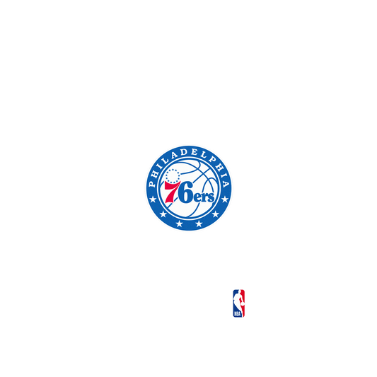 iPhone 11 犀牛盾Mod NX聯名設計款邊框背蓋兩用手機殼 NBA - Logo-費城76人 Philadelphia 76ers