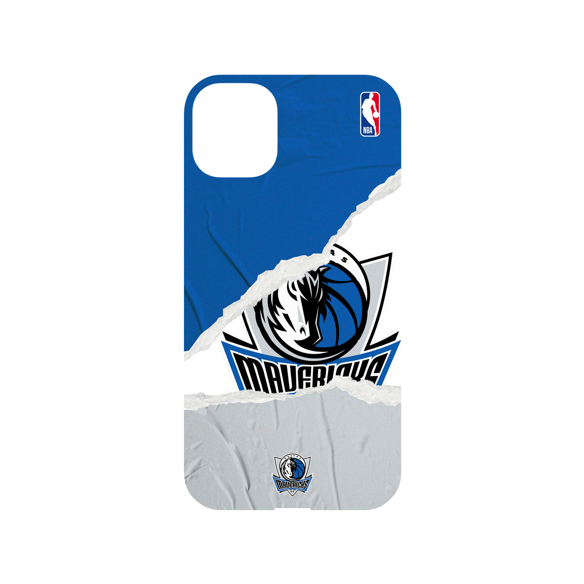 iPhone 11 犀牛盾Mod NX聯名設計款邊框背蓋兩用手機殼 NBA - 熱血系列-達拉斯獨行俠 Dallas Mavericks - Sweat and Tears