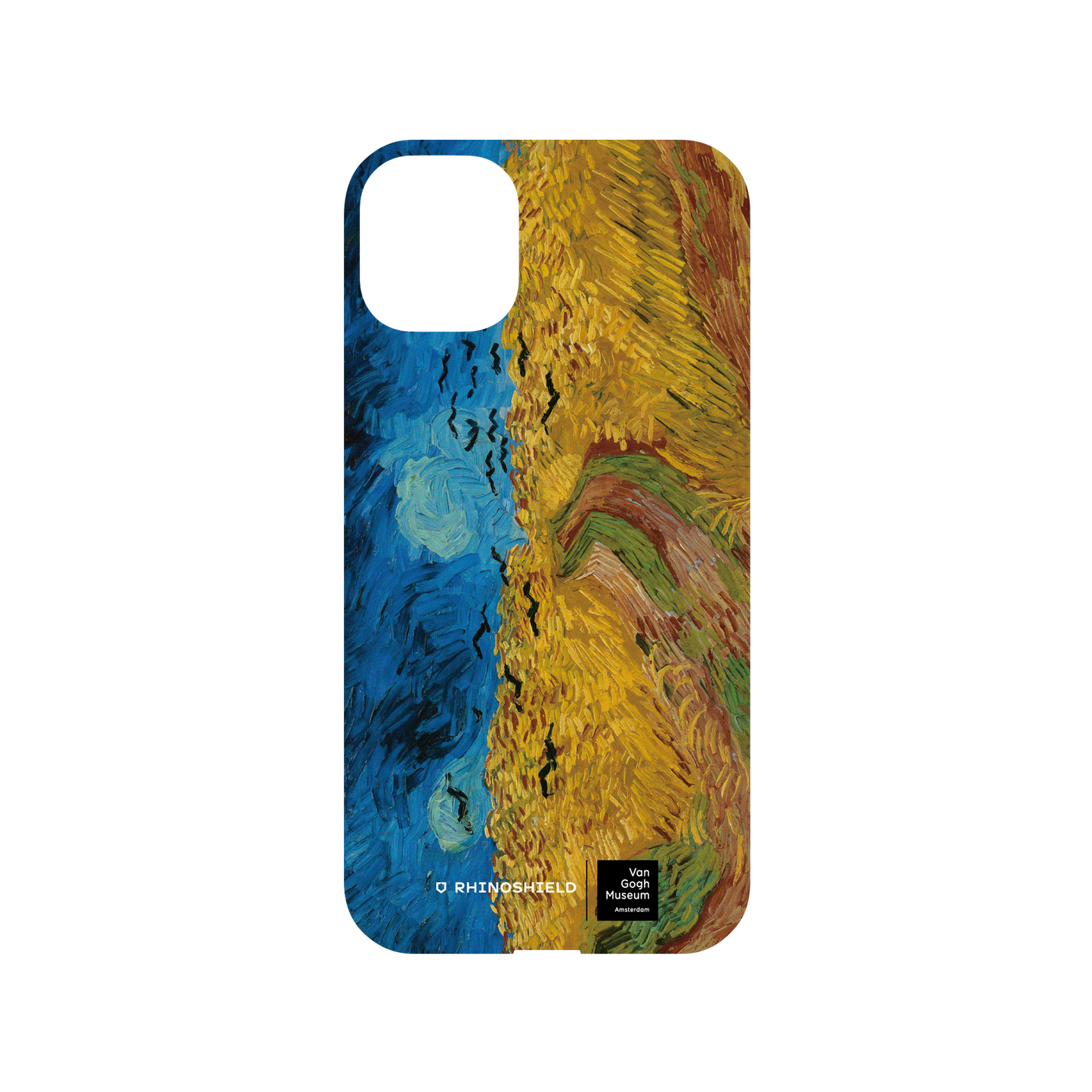 RhinoShield X Van Gogh Museum Mod NX iPhone 11 Case - Wheatfield with Crows Backplate