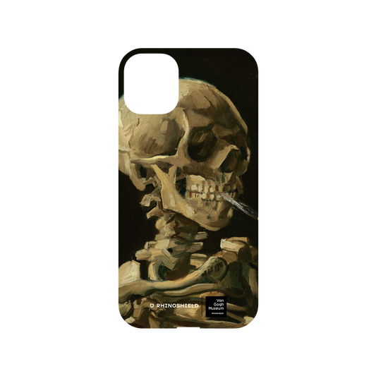 RhinoShield X Van Gogh Museum Mod NX iPhone 11 Case - Head of a Skeleton with a Burning Cigarette Backplate