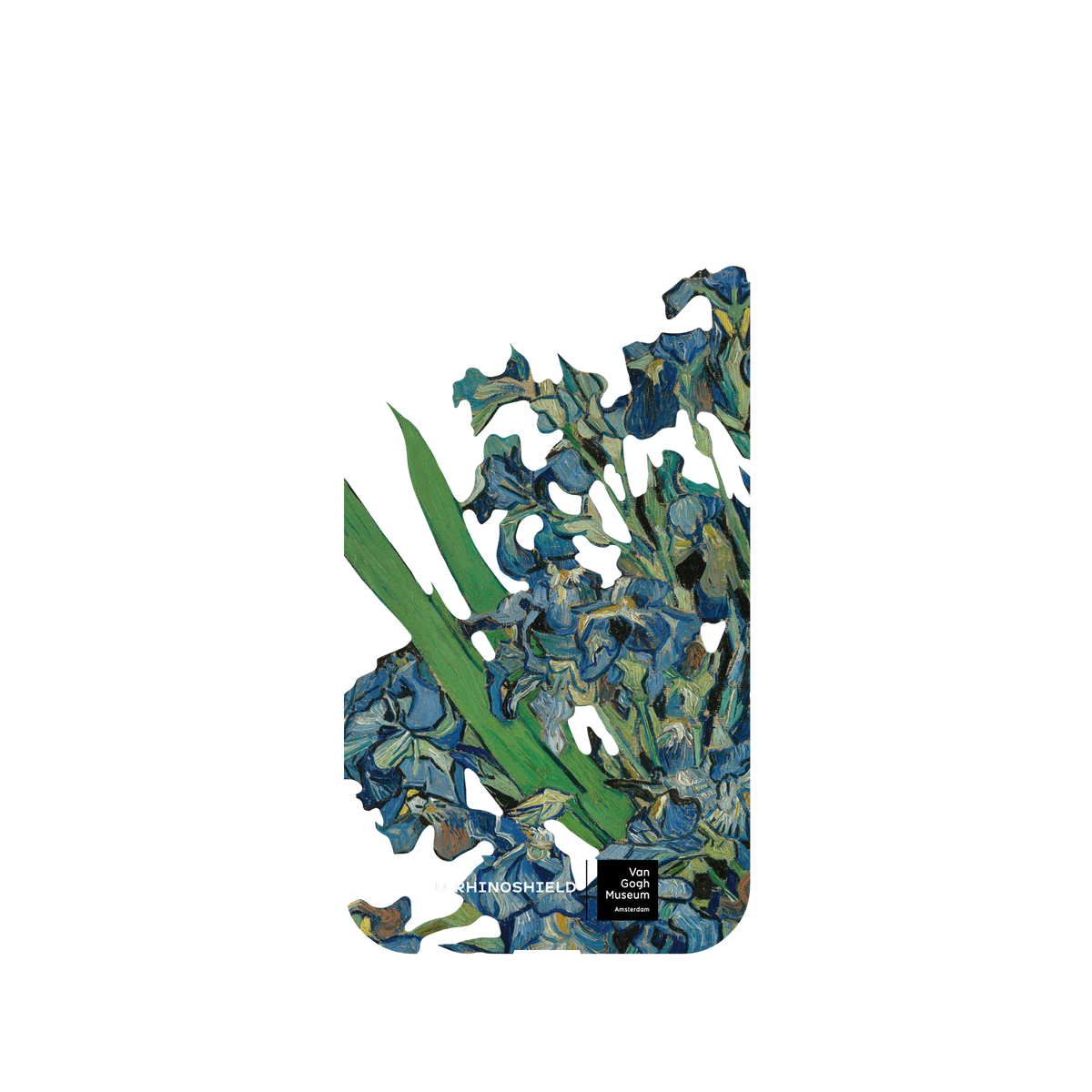 RhinoShield X Van Gogh Museum Mod NX iPhone 11 Case - Irises - Transparent Backplate
