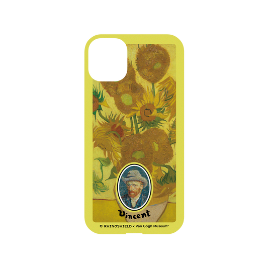RhinoShield X Van Gogh Museum Mod NX iPhone 11 Case - Sunflowers - Frame Backplate