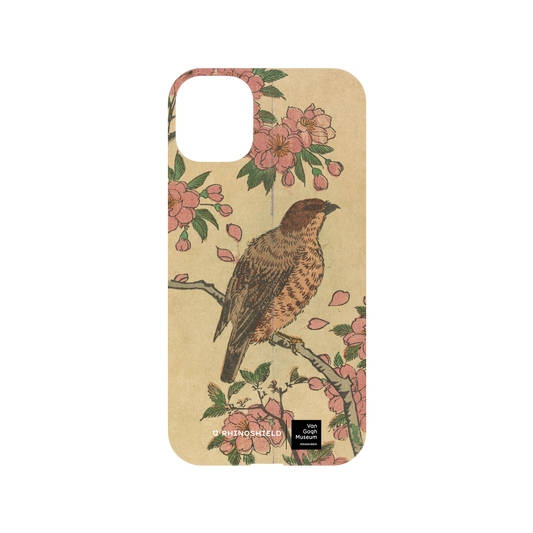 RHINOSHIELD X Van Gogh Museum  Mod NX iPhone 11 Case - Cherry Blossoms and Shrike - Utagawa Hiroshige III Backplate